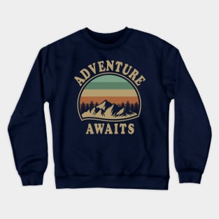 Adventure Awaits Crewneck Sweatshirt